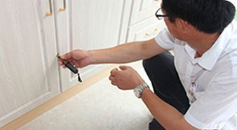 柜子門板門縫檢查