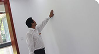 墻面涂料目測檢查