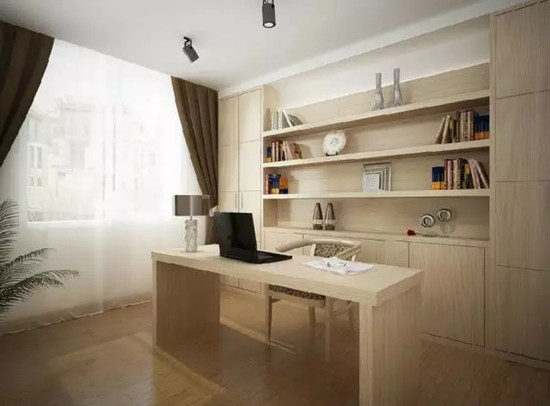小戶型書房裝修方法，給自己一個舒適的學習環境