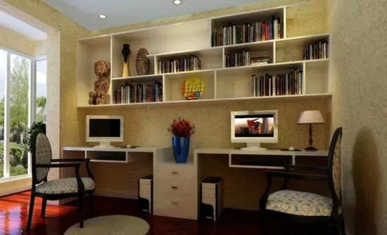 小戶型書房裝修方法，給自己一個舒適的學習環境