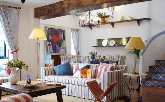 地中海風格顏色搭配技巧，打造浪漫明亮的家