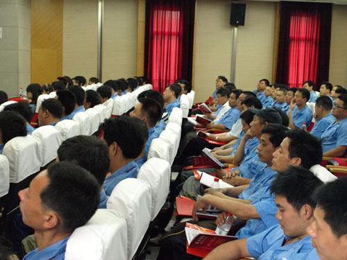 通過全員培訓工作 云蘭裝潢躋身上海十大裝修公司前列