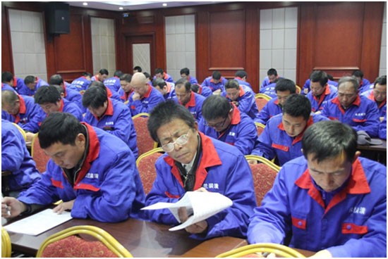 &ldquo;內強素質、外樹品牌&rdquo;云蘭裝潢施工人員舉行年度統考