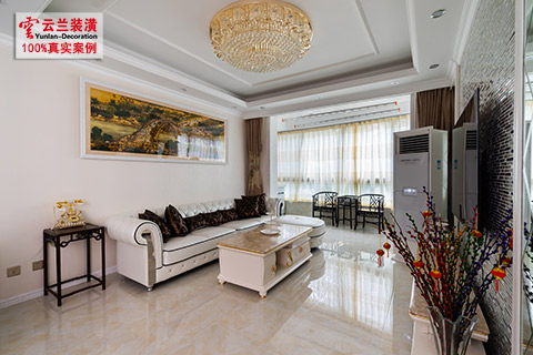 新房大戶型到底如何裝修為妥，家庭簡歐中式化的設計令人怦然心動