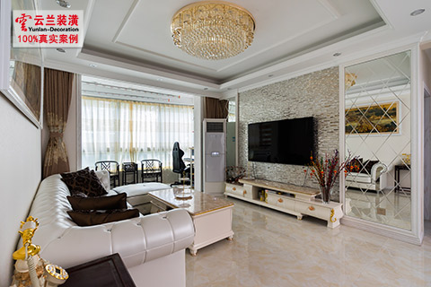 新房大戶型到底如何裝修為妥，家庭簡歐中式化的設計令人怦然心動