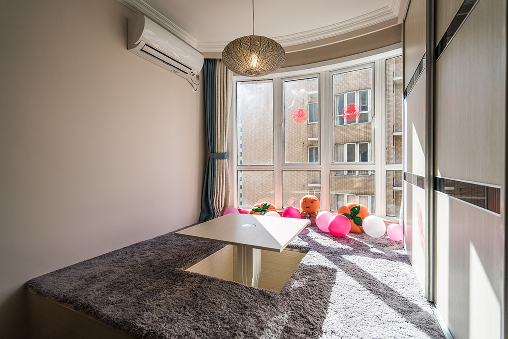 休閑的榻榻米，既實用又增加了娛樂新天地
