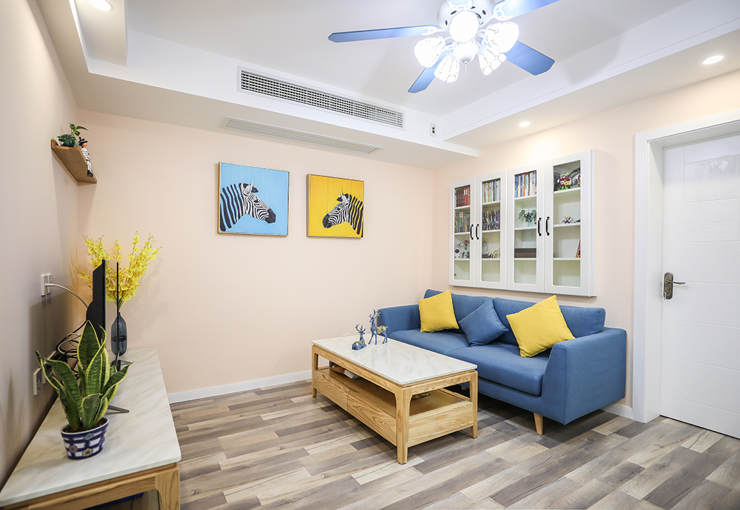 讓家變大20平.電視柜組合設計還能把雜物盡收其中
