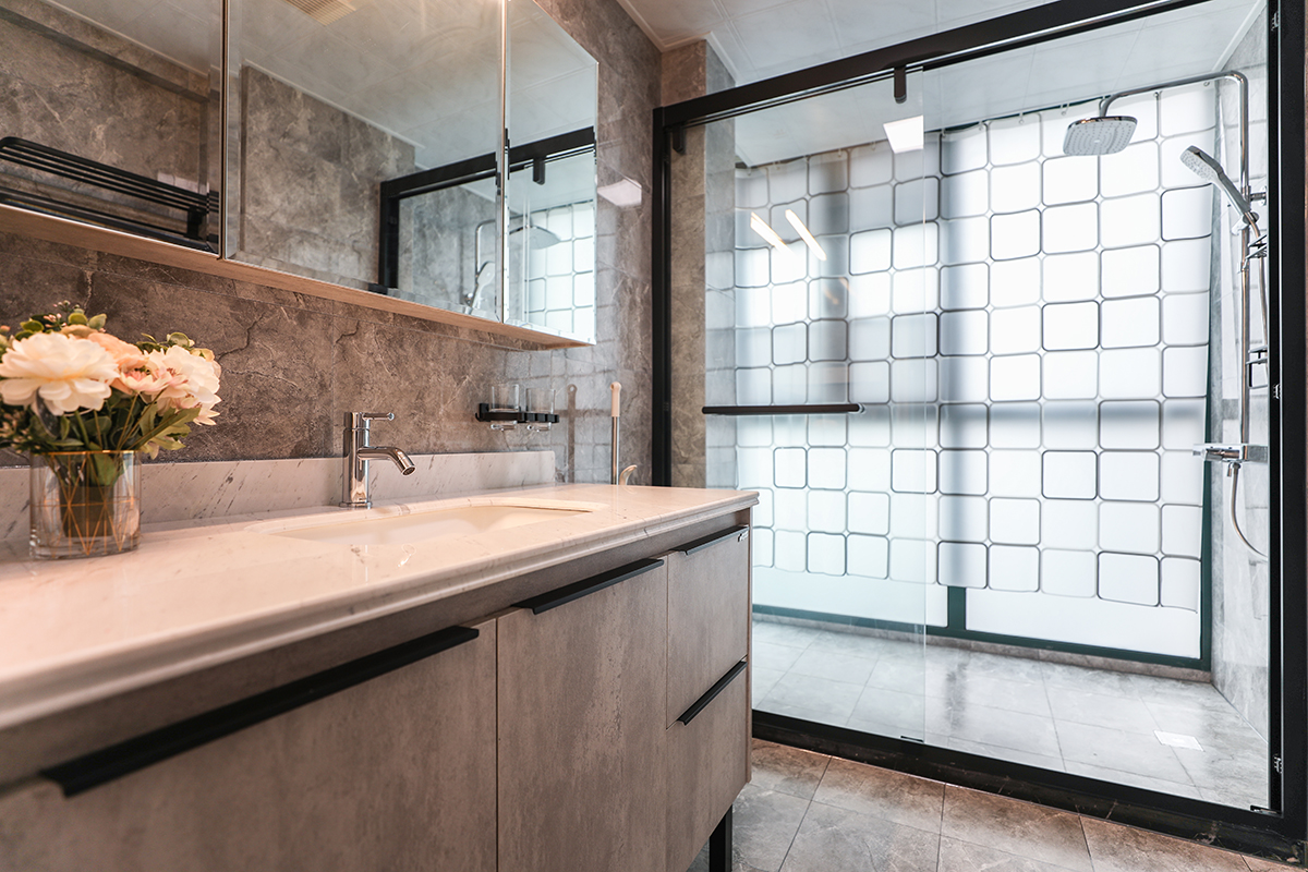 簡約溫馨的衛生間，相信你會毫不猶豫的愛上它