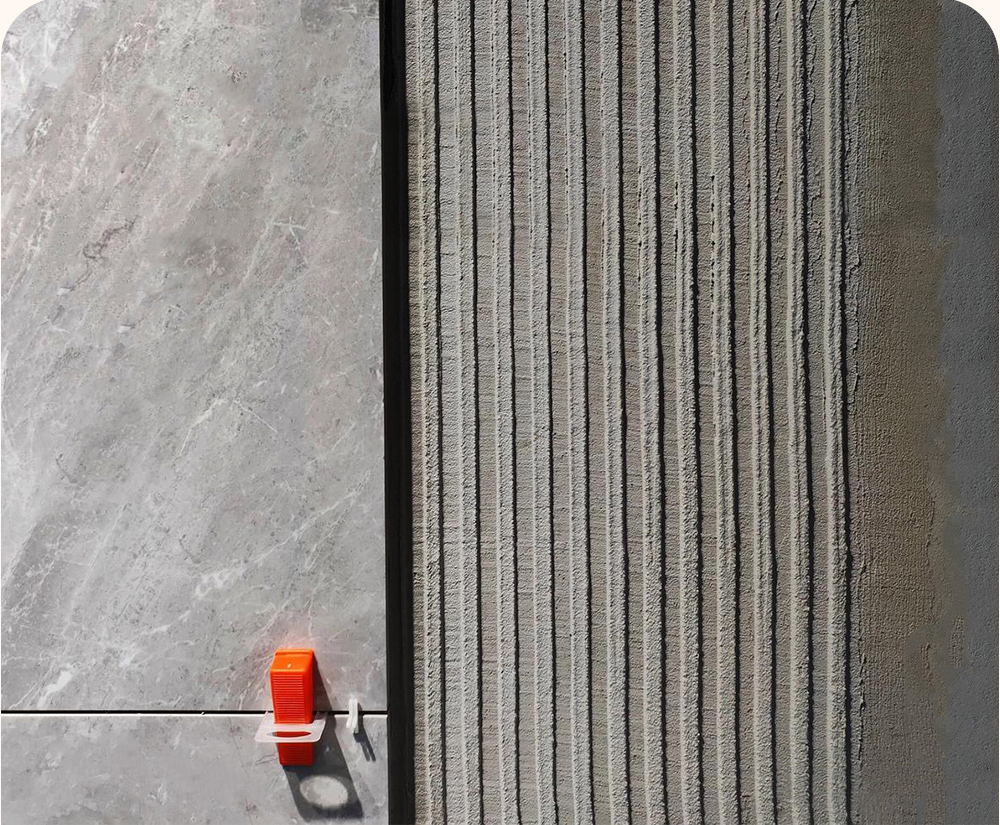 墻面瓷磚的薄貼法工藝