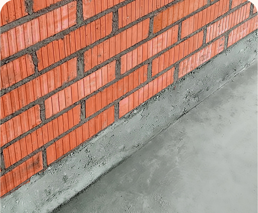 新砌隔墻抗滲地梁工藝