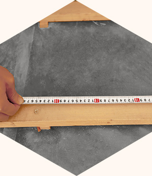交叉法固定地格柵工藝