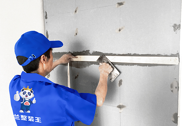 石膏板接縫處防裂工藝